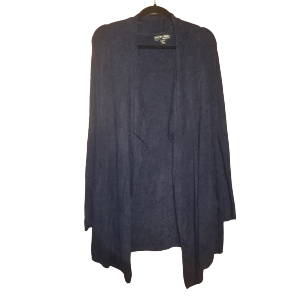 Barefoot Dreams Cozychic Lite Drape Front Calypso Wrap Cardigan